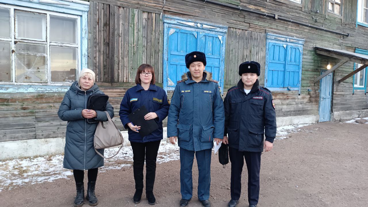 Профилактический рейд по обеспечению пожарной безопасности.